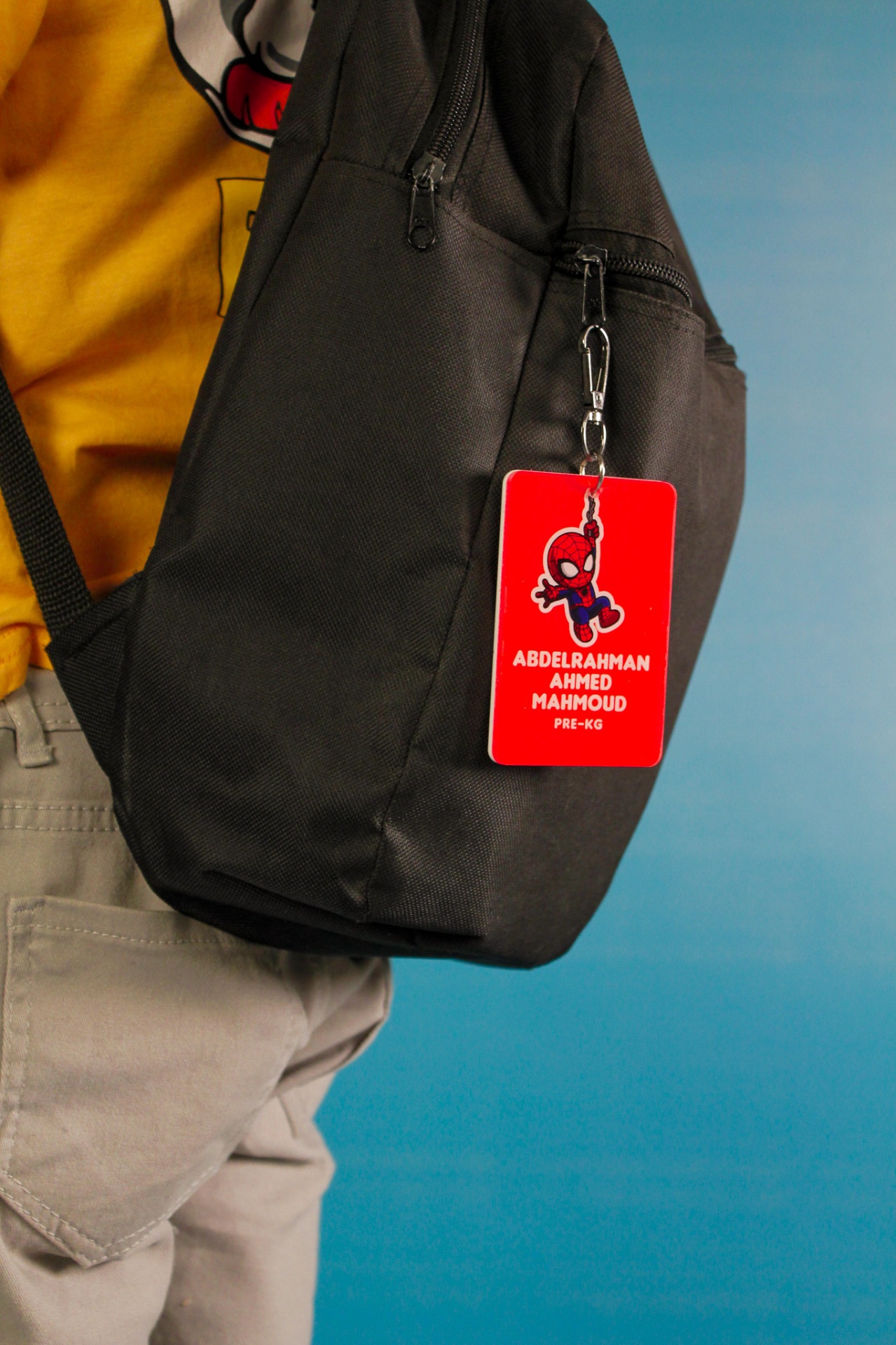Personalized school labels on kids' items
